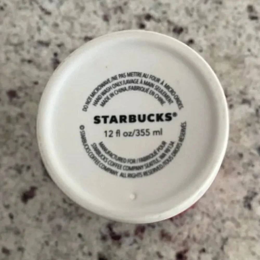 Starbucks Rare Peace Sign Joyful Tumbler